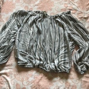 Off the shoulder top